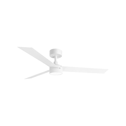 Cruiser Ceiling Fan in Matt White (Large/With Light).