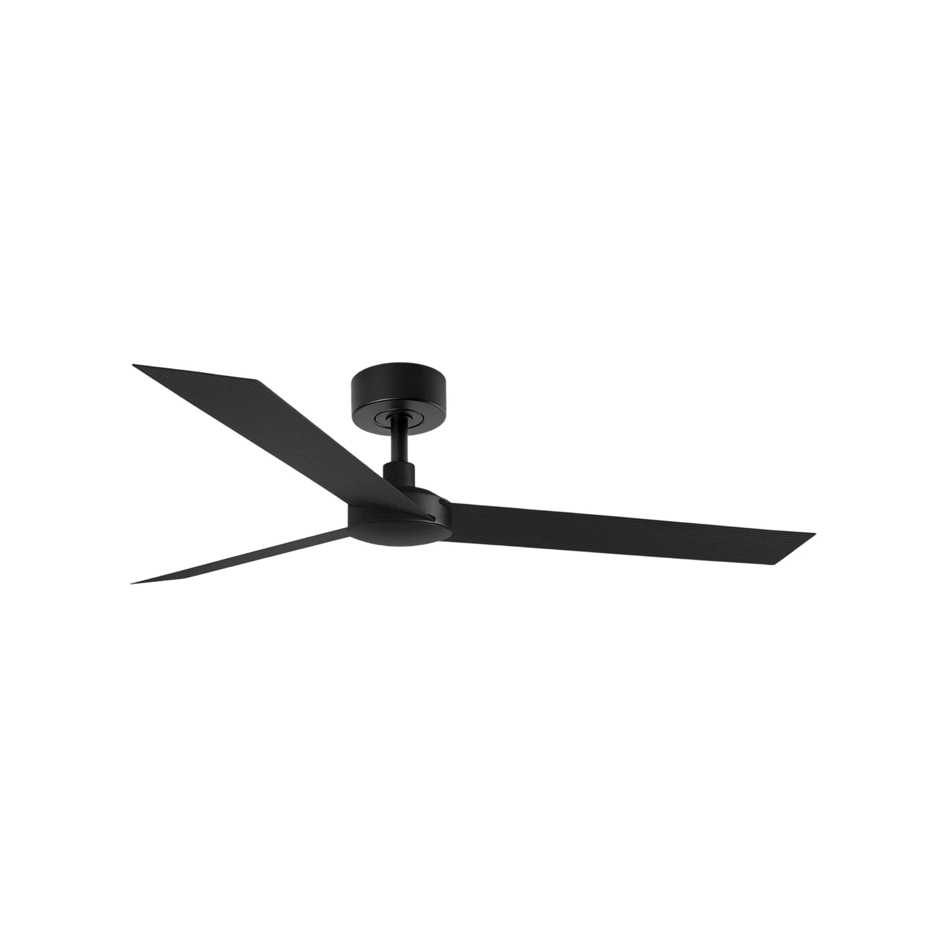 Cruiser Ceiling Fan in Matt Black (Large/Without Light).