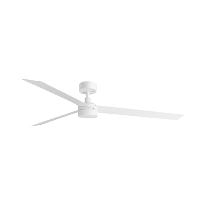 Cruiser Ceiling Fan in Matt White (Extra Large/With Light).