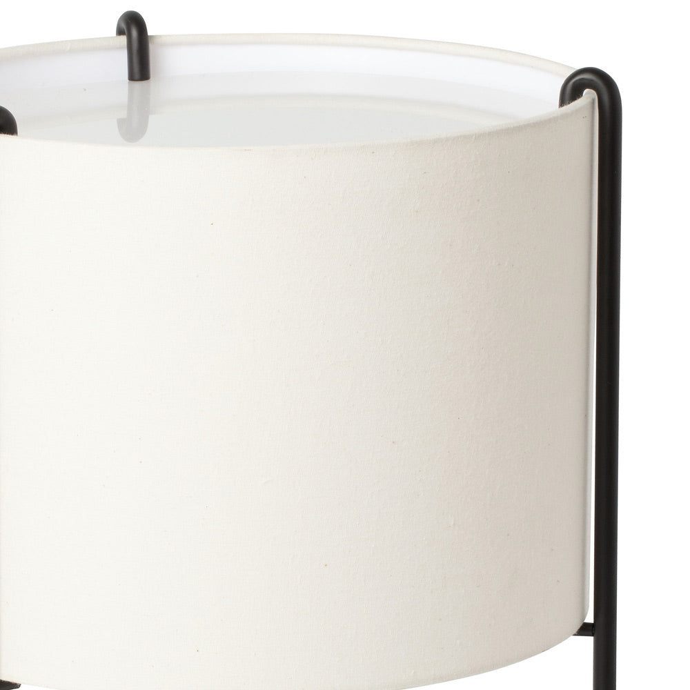 Drum Floor Lamp in Detail.