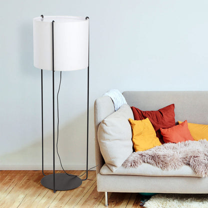 Drum Floor Lamp in living room.