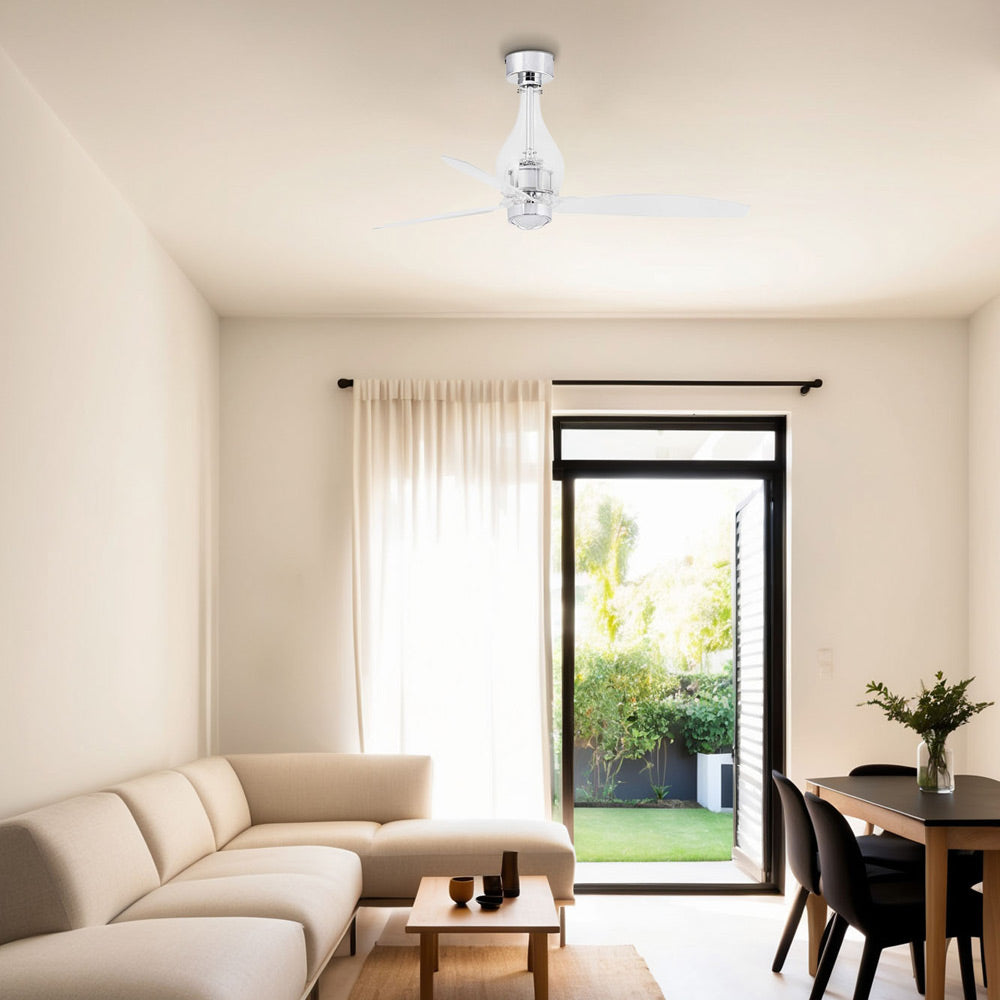 Eterfan Ceiling Fan in living room.