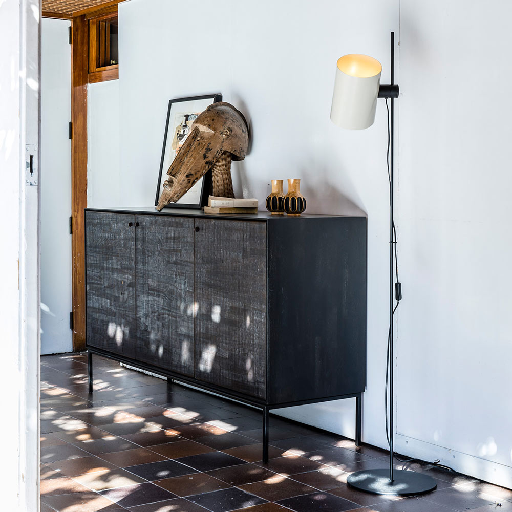 Guadalupe Floor Lamp in hallway.