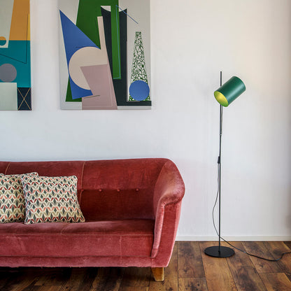 Guadalupe Floor Lamp in living room.