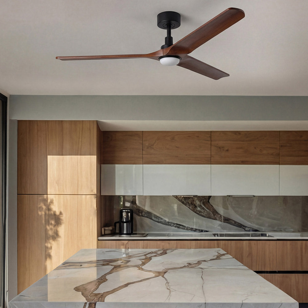 Heywood Ceiling Fan in kitchen.
