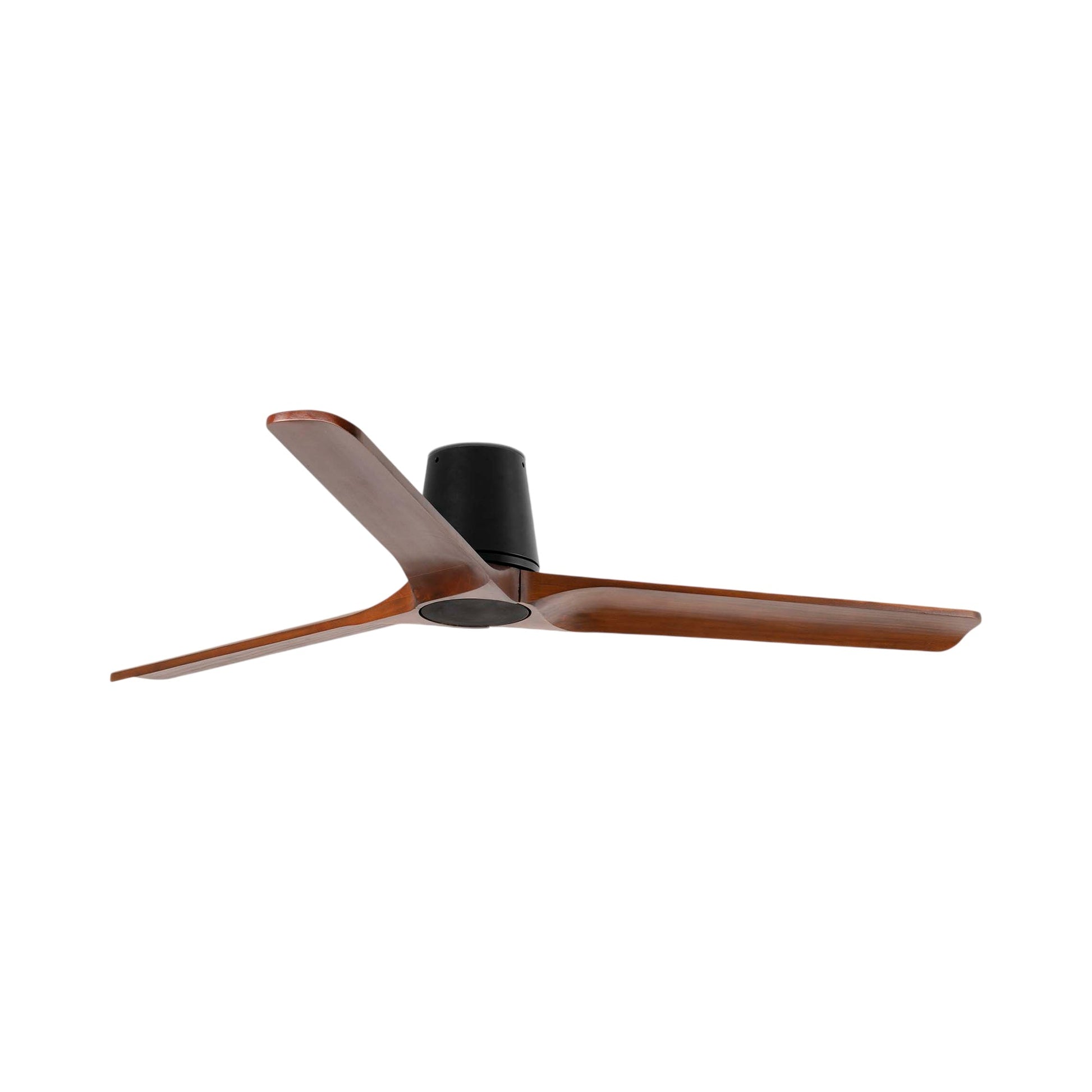 Heywood Tub Ceiling Fan in Dark Walnut (Without Light).
