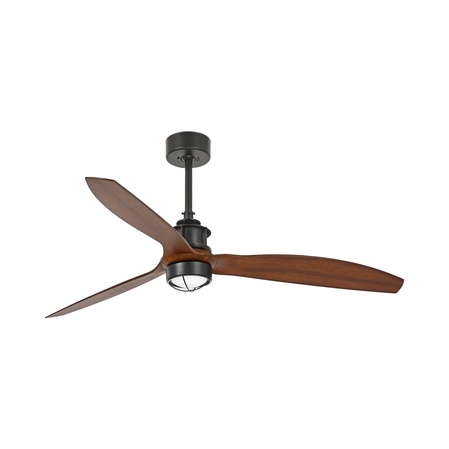 Just Ceiling Fan in Walnut (With Light).