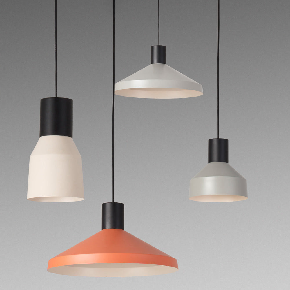 Kombo Pendant Light - line drawing.