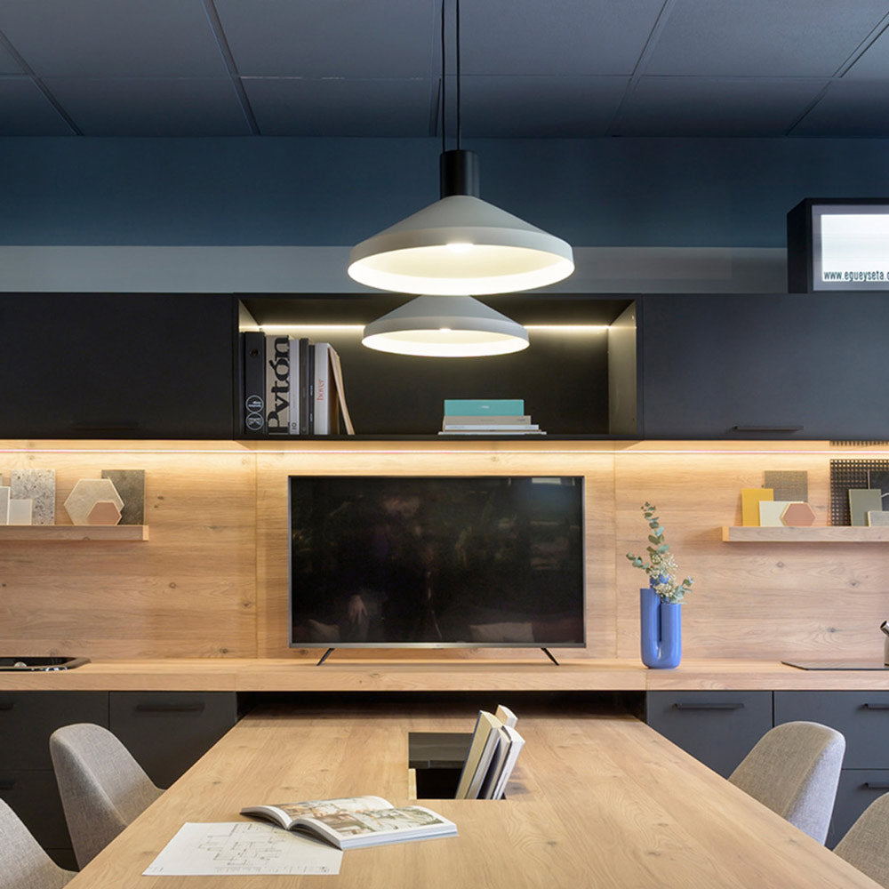 Kombo Pendant Light in workspace.