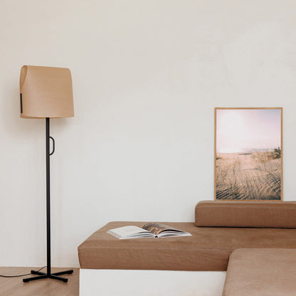 Luang Floor Lamp in living room.