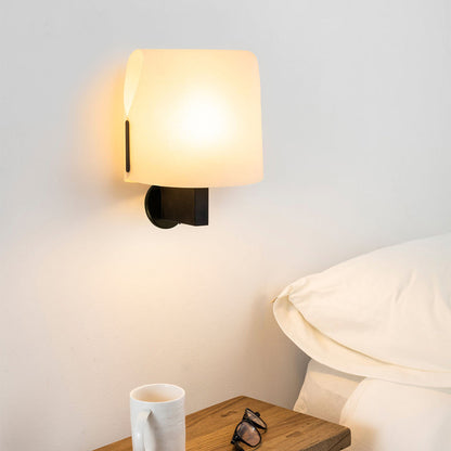Luang Wall Light in bedroom.