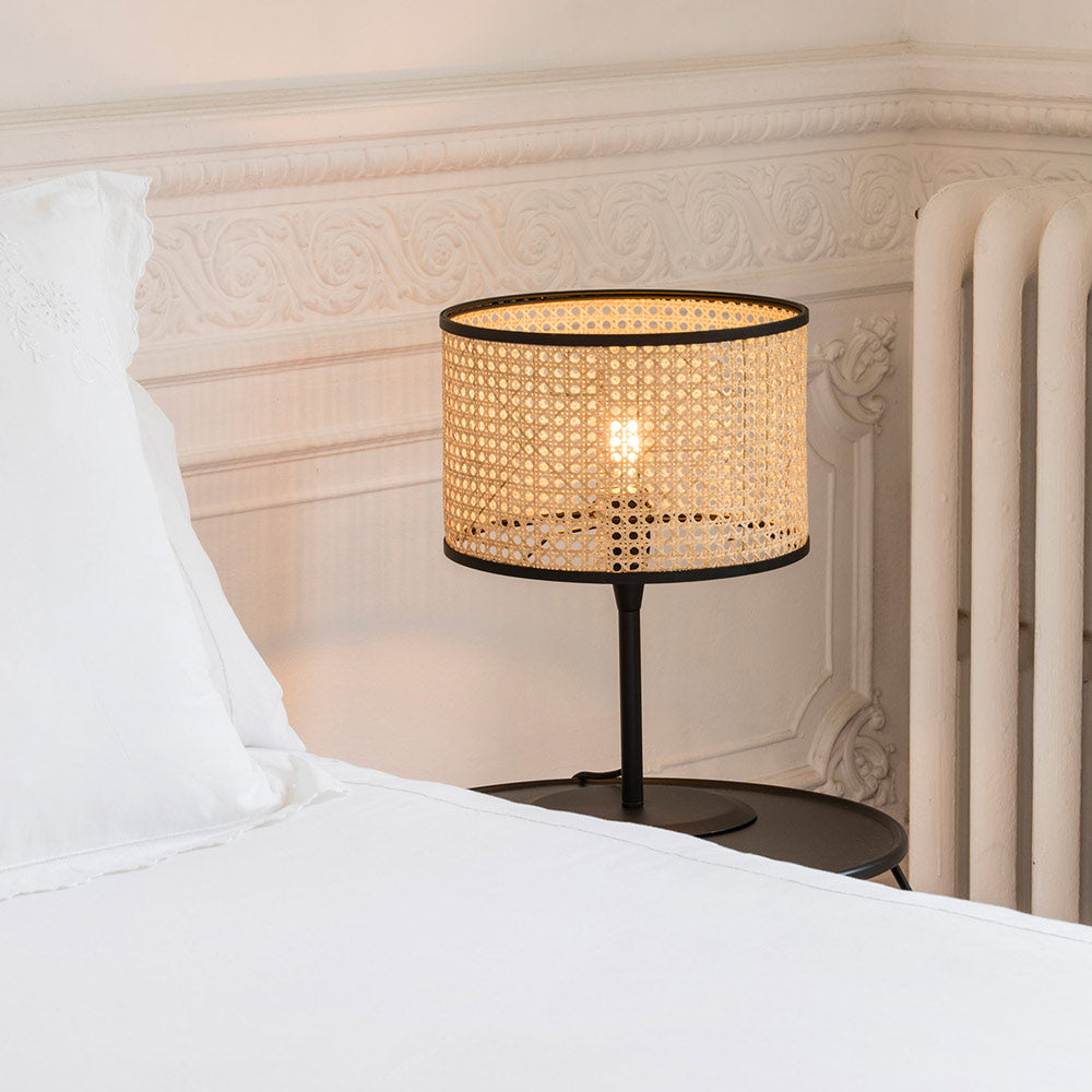 Mambo Table Lamp in bedroom.