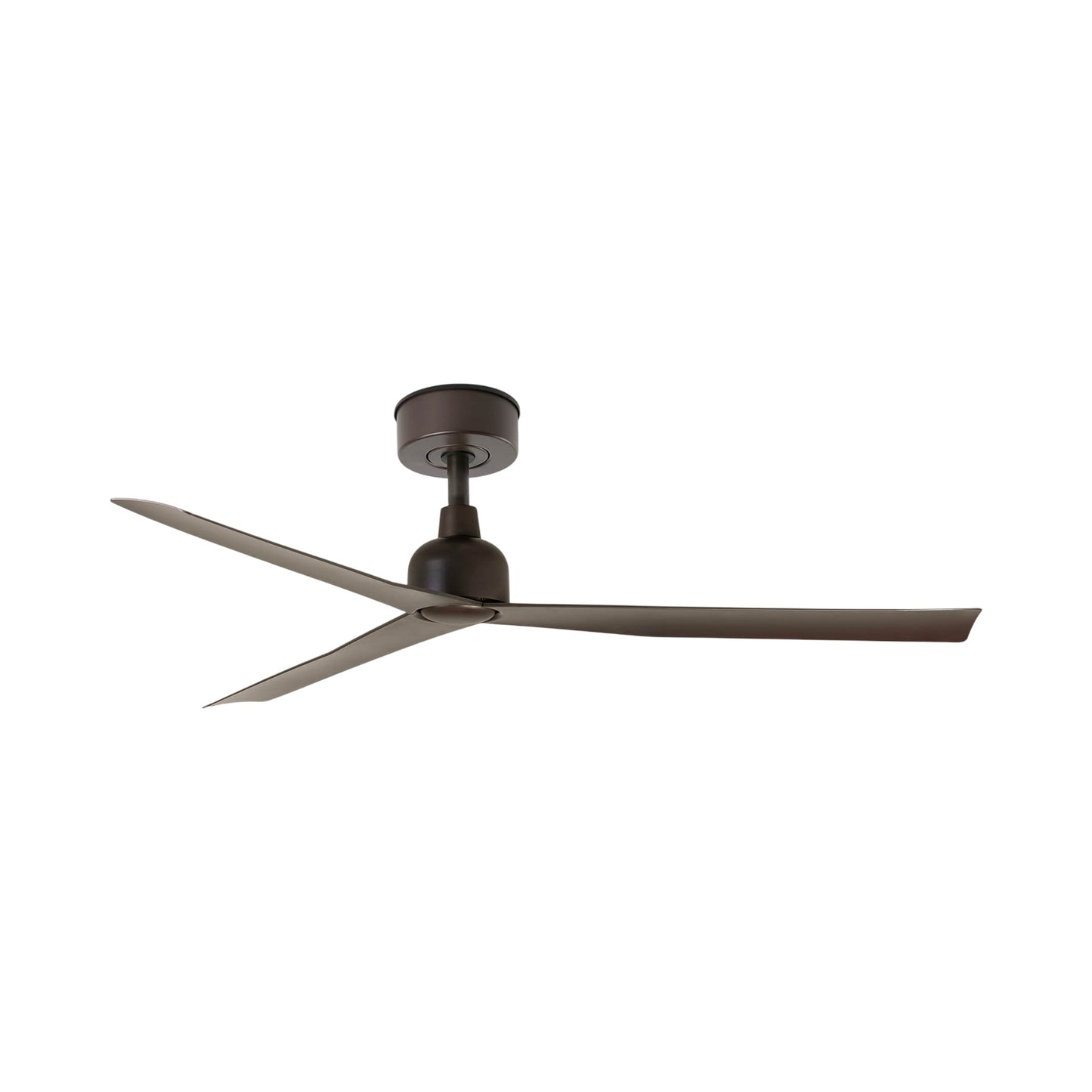 Marine Ceiling Fan in Dark Brown/Dark Brown.
