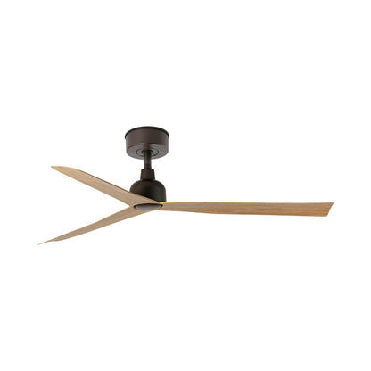 Marine Ceiling Fan in Dark Brown/Oak.