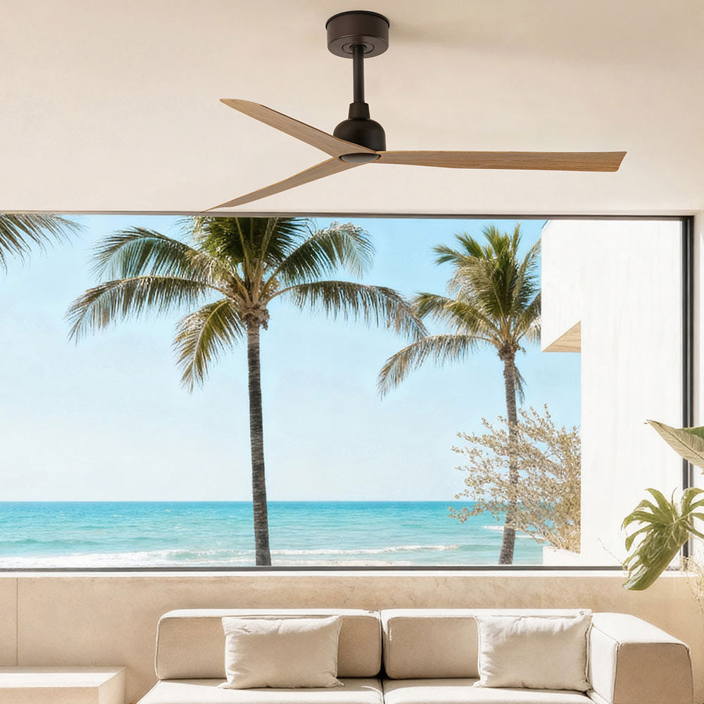 Marine Ceiling Fan in living room.