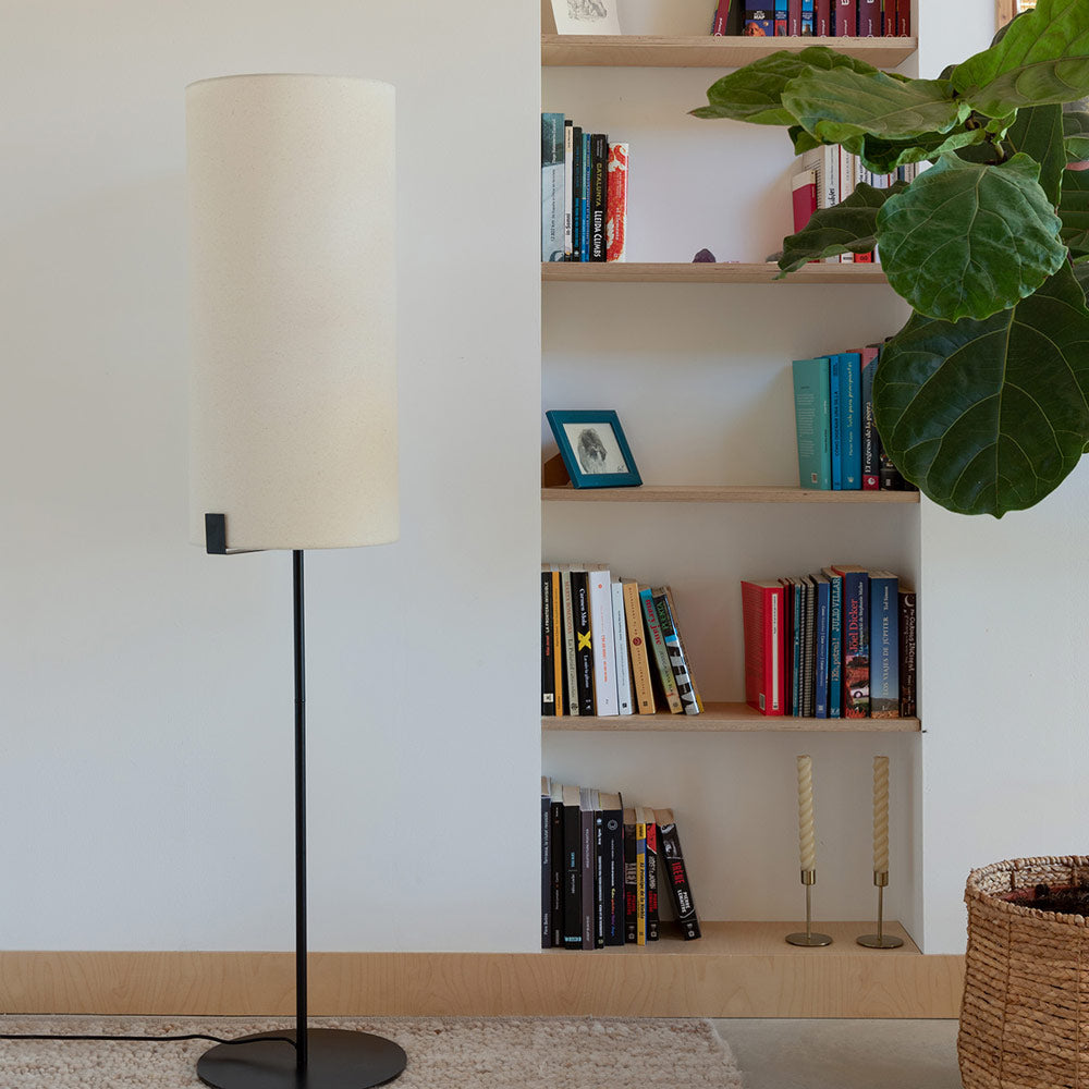 Nila Floor Lamp in living room.