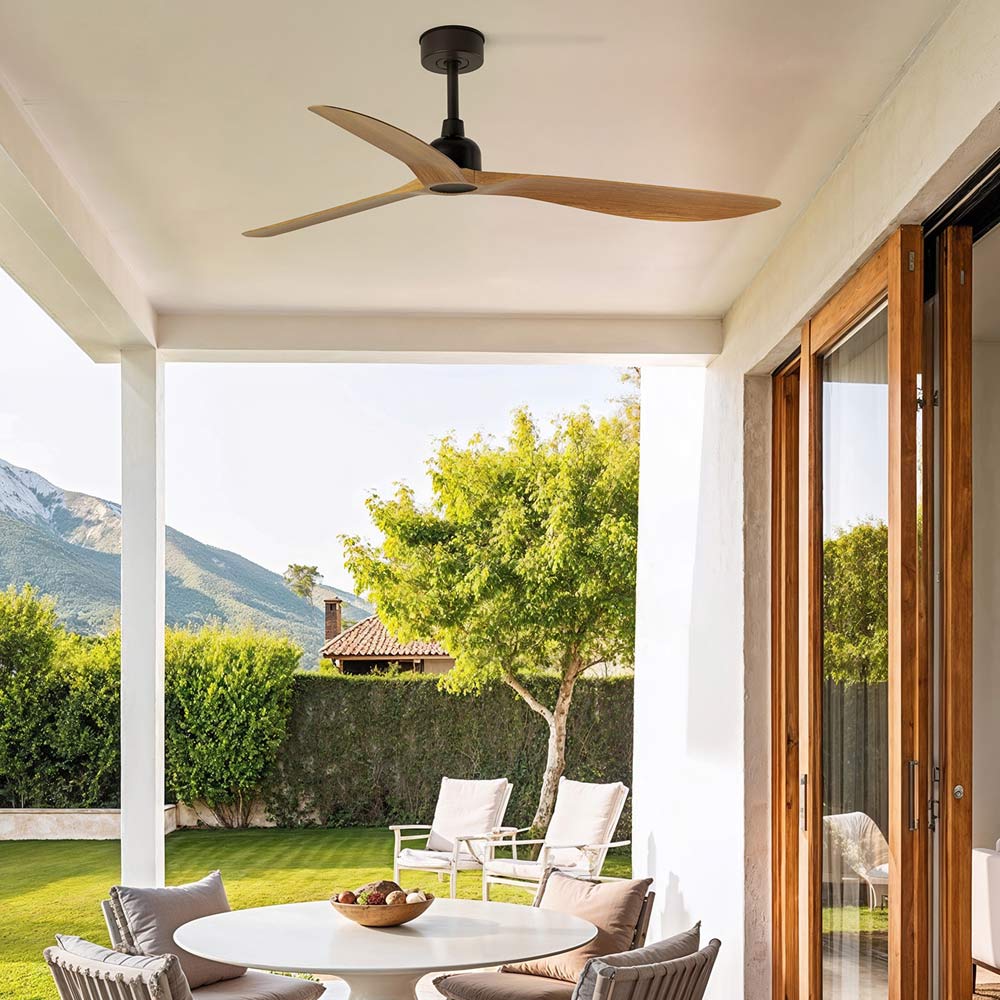 Outwood Ceiling Fan in Outside Area.