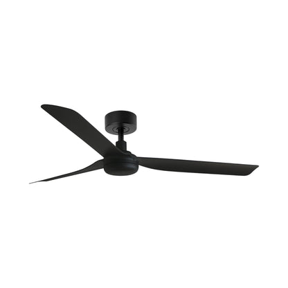 Punt Ceiling Fan in Matt Black/Matt Black (Without Light).