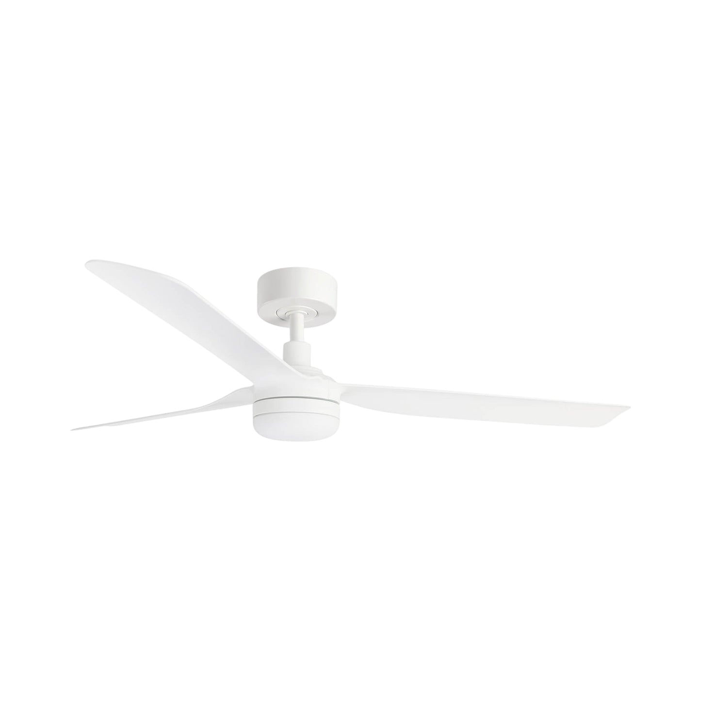Punt Ceiling Fan in Matt White/Matt White (Without Light).