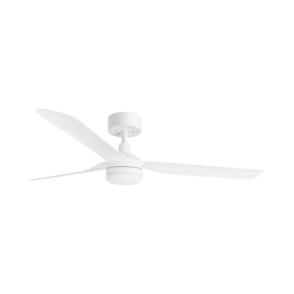 Punt Ceiling Fan in Matt White/Matt White (Without Light).