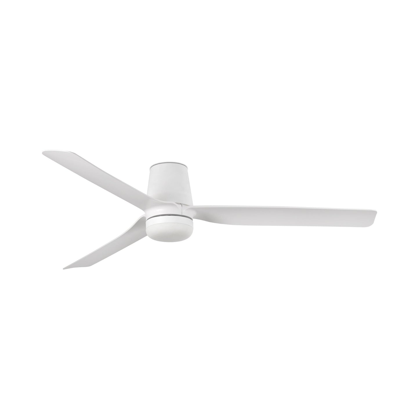 Punt Tub Ceiling Fan in Matt White/Matt White (With Light).
