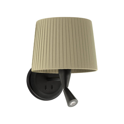 Samba Reader Wall Light in Green (8.6-Inch).