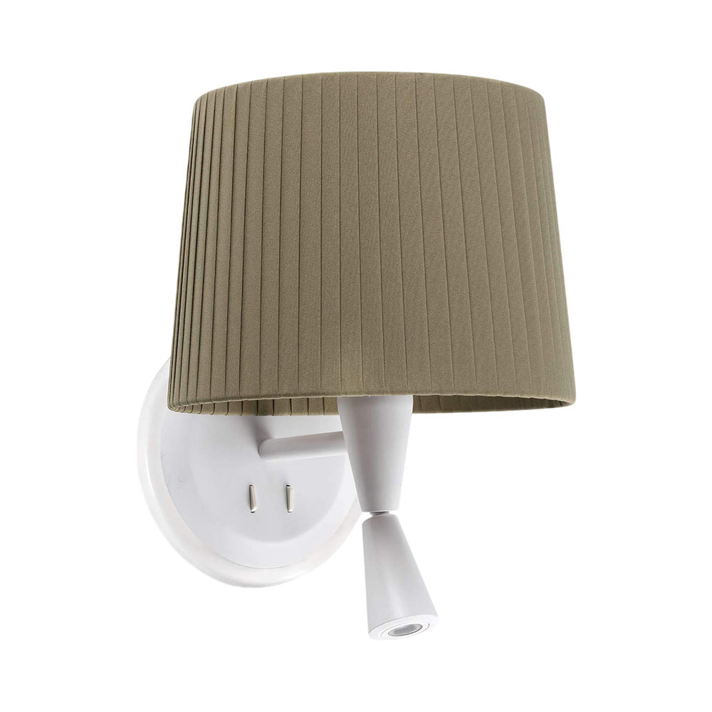 Samba Reader Wall Light in Green (10.24-Inch).