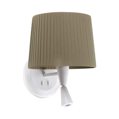 Samba Reader Wall Light in Green (10.24-Inch).