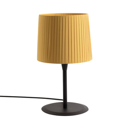 Samba Table Lamp in Matt Black/Yellow (9.8-Inch).