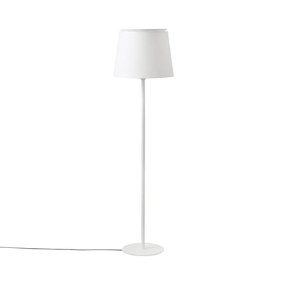 Savoy Floor Lamp in White.