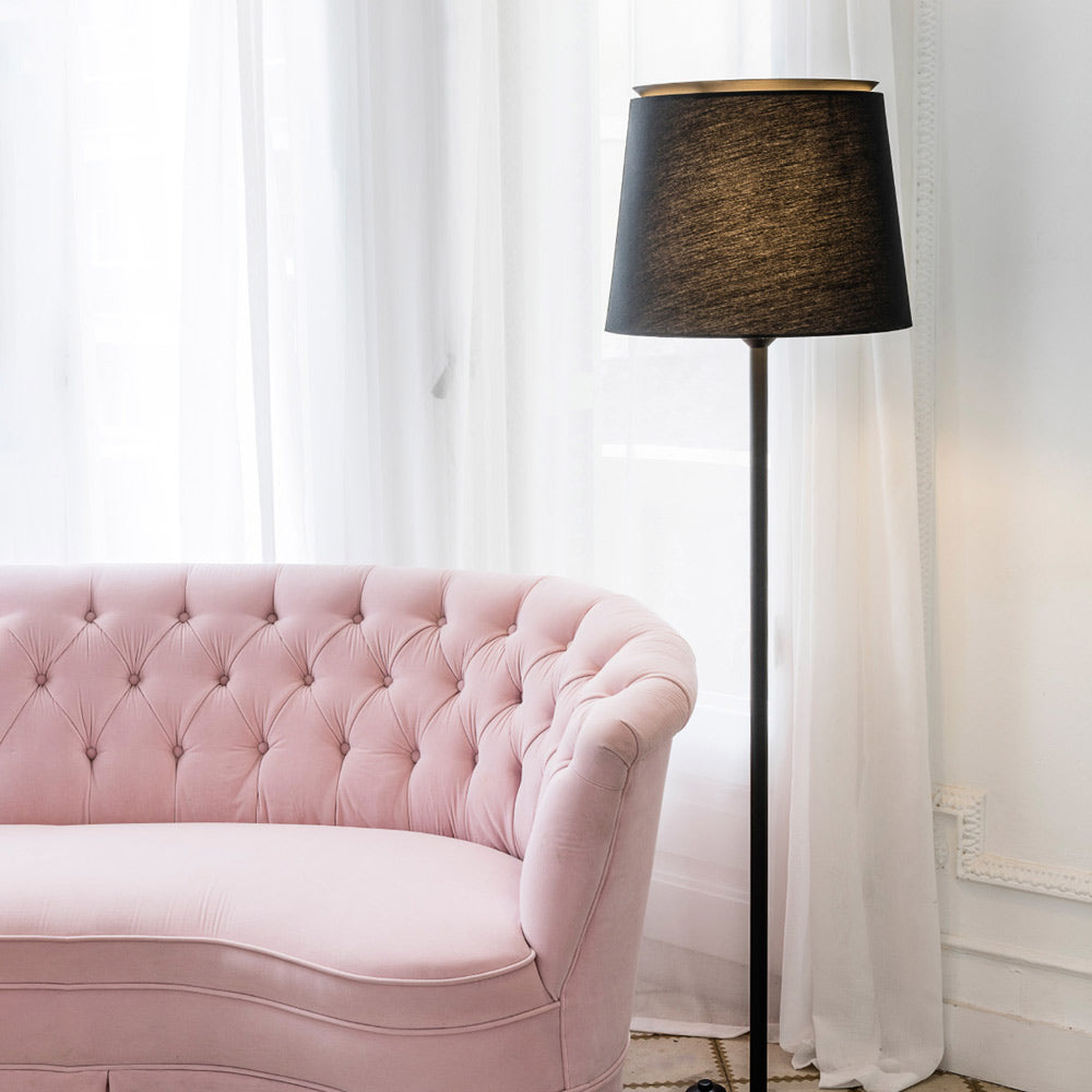 Savoy Floor Lamp in living room.