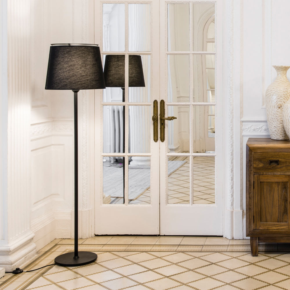 Savoy Floor Lamp in living room.