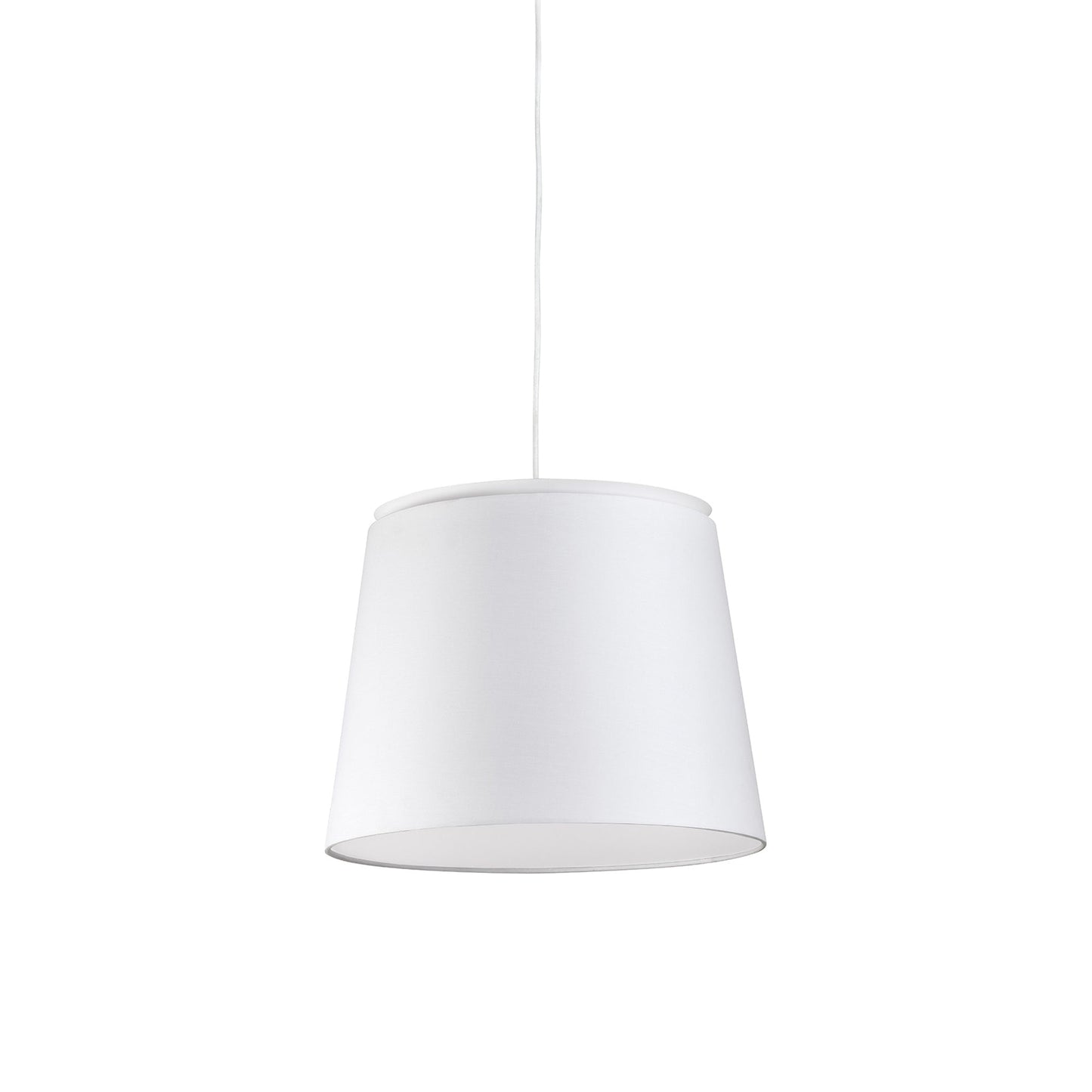 Savoy Pendant Light in White.