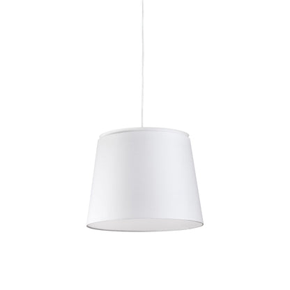 Savoy Pendant Light in White.