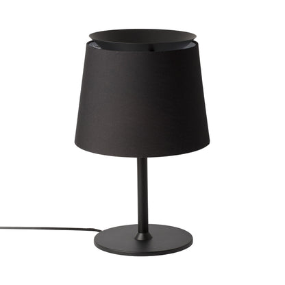Savoy Table Lamp in Black.