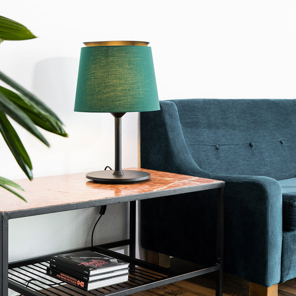 Savoy Table Lamp in living room.