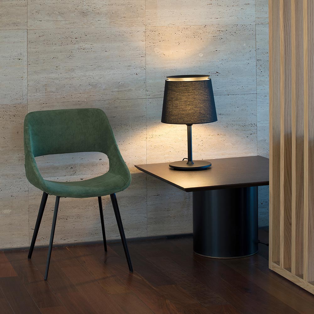 Savoy Table Lamp in living room.