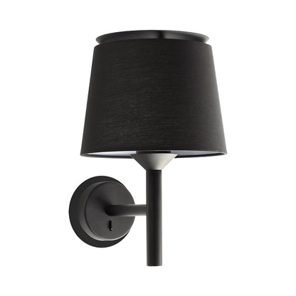 Savoy Wall Light in Black.