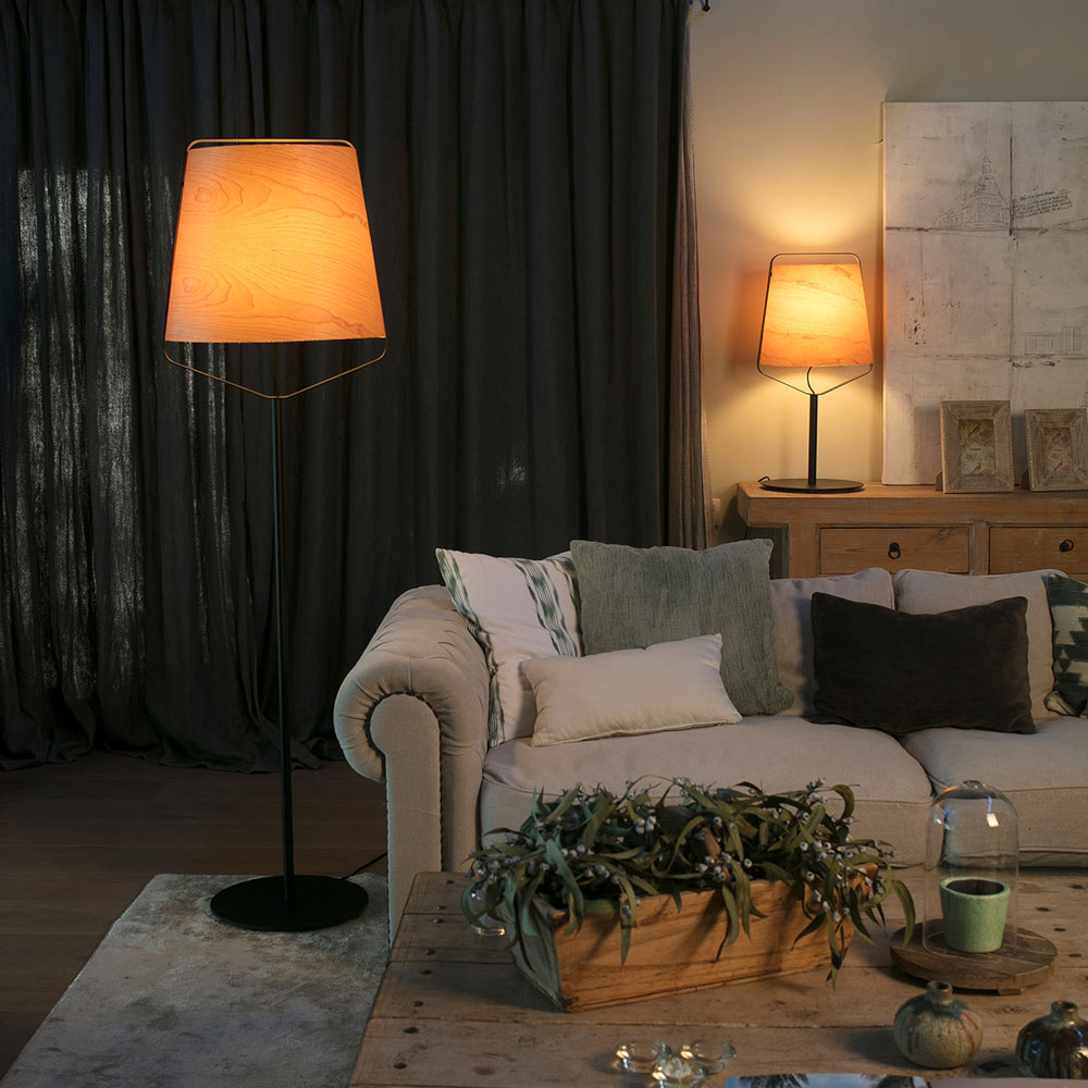 Stood Floor Lamp in living room.