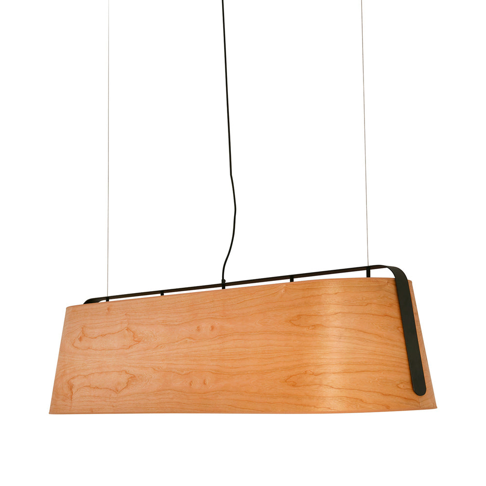 Stood Linear Pendant Light in Detail.