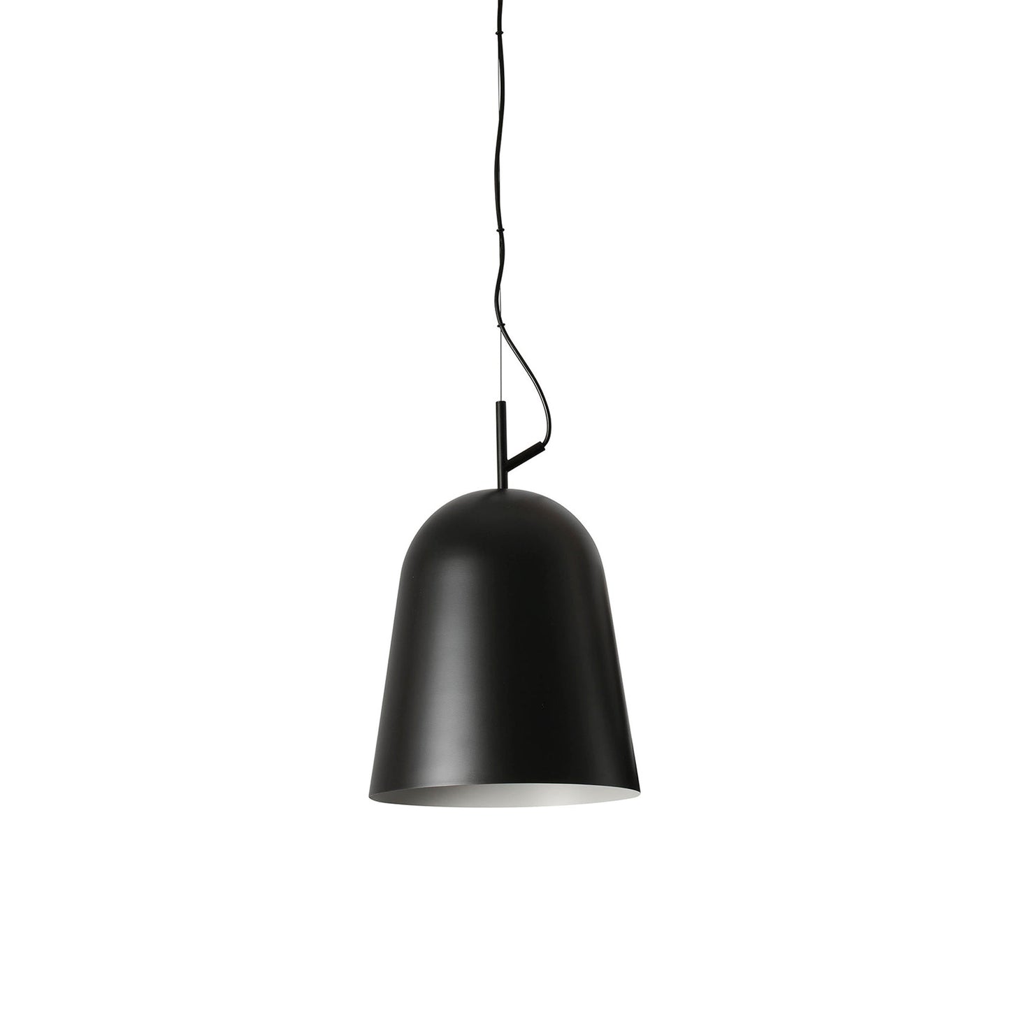 Studio Pendant Light in Matt Black.
