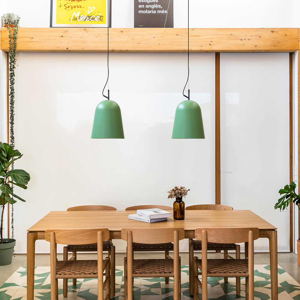 Studio Pendant Light in living room.