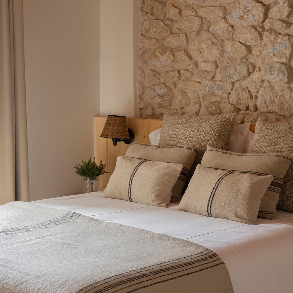 Sumba Wall Light in bedroom.