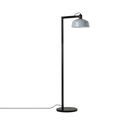 Tatawin Floor Lamp in Gloss Grayish Blue (Steel).