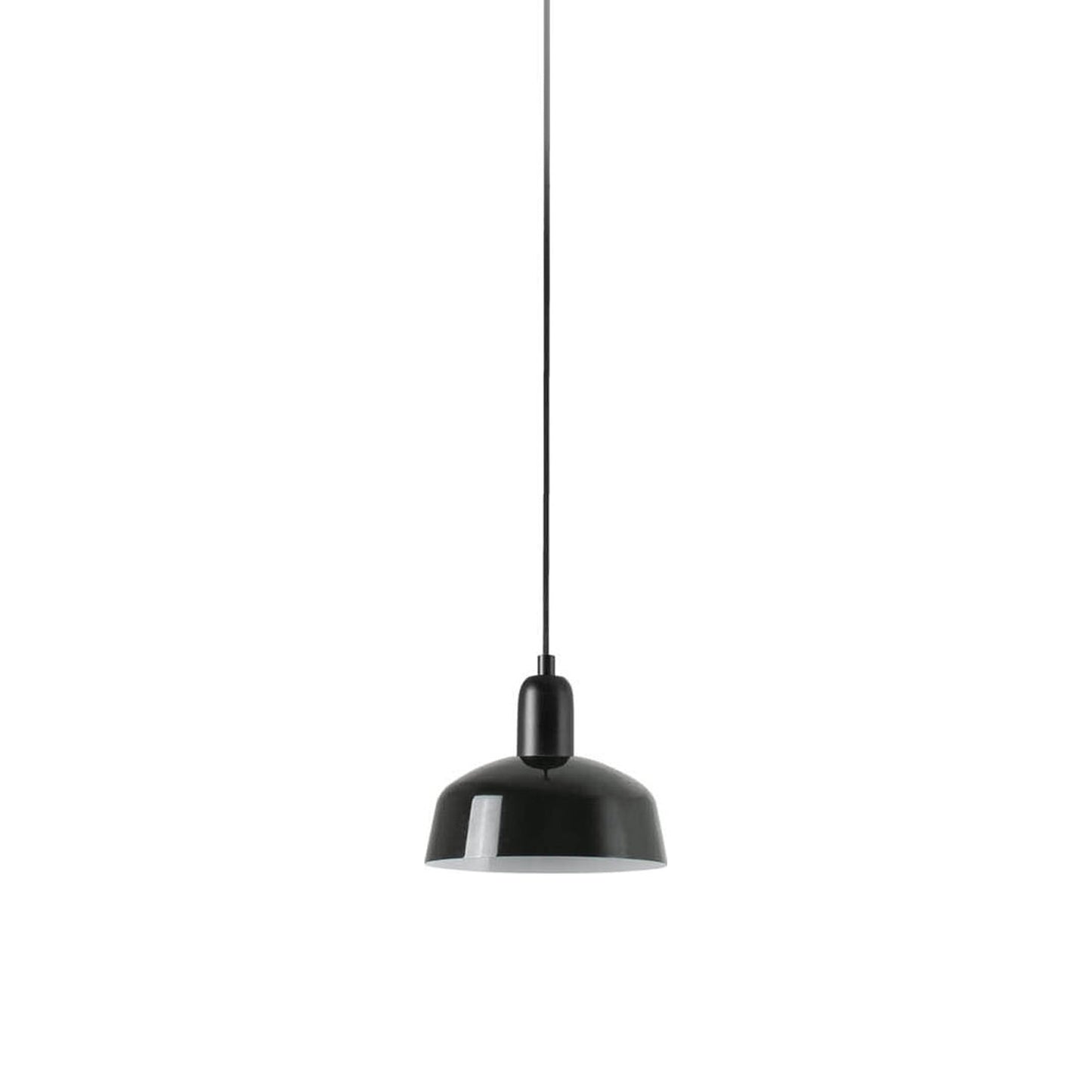 Tatawin Pendant Light in Gloss Black (Steel/7-Inch).