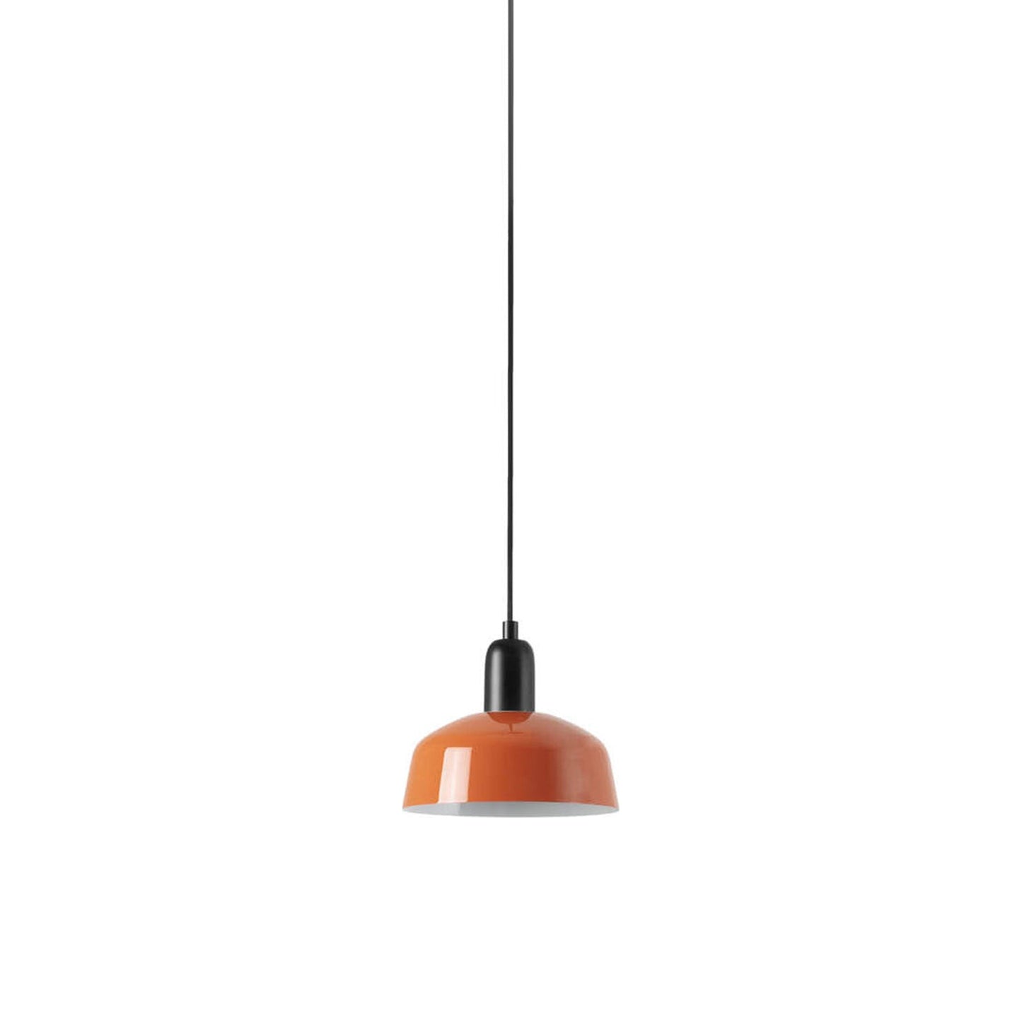 Tatawin Pendant Light in Gloss Reddish Orange (Steel/7-Inch).