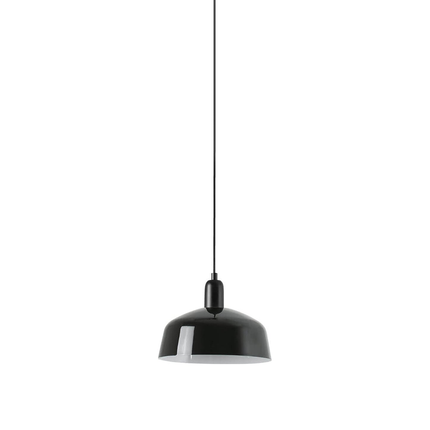 Tatawin Pendant Light in Gloss Black (Steel/10-Inch).