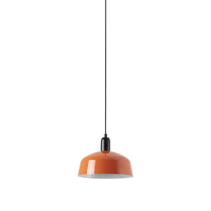 Tatawin Pendant Light in Gloss Reddish Orange (Steel/10-Inch).