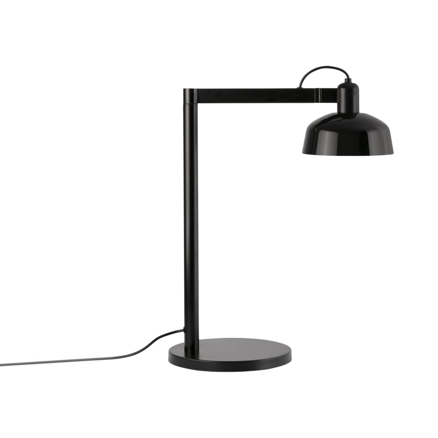 Tatawin Table Lamp in Gloss Black (Steel).