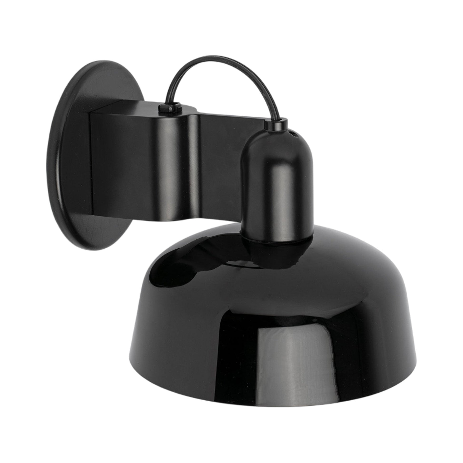 Tatawin Wall Light in Gloss Black (Glass).
